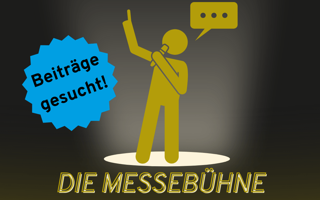 HBCon25-Cornerstones | Die Messebühne: Deine 15 Minuten HBCon-Fame!